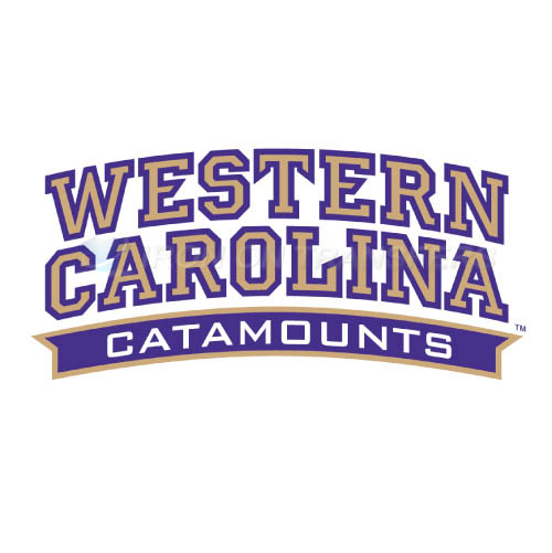 Western Carolina Catamounts Logo T-shirts Iron On Transfers N695 - Click Image to Close